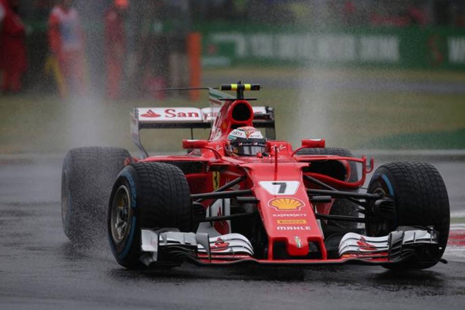 La Ferrari di Kimi Raikkonen (Lapresse)